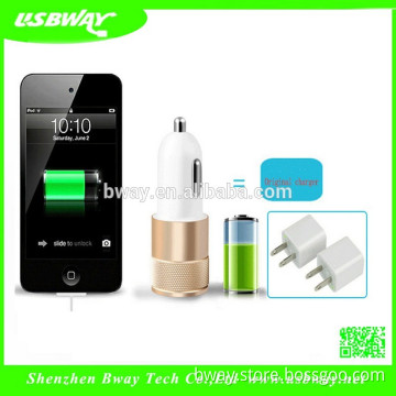 OEM ODM Good Quality Output DC 5V 2.1A Universal Charger Mobile Phone Car Charge with USB Dual